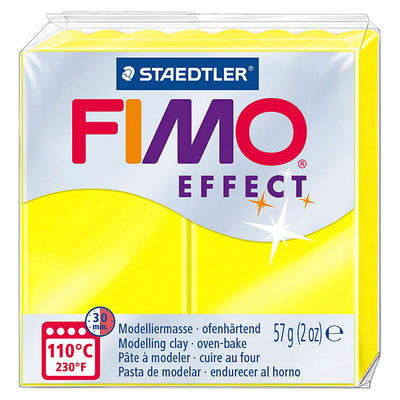 FIMO Effect Monting Clay Neon Geel, 57gr