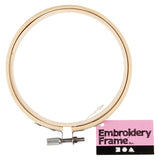 Creativ company https: www.cchobby.nl borduurframe-d-10-cm-1-stuk - afbeelding 2