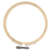 Telaio da ricamo in legno, Ø 10 cm - afbeelding 1