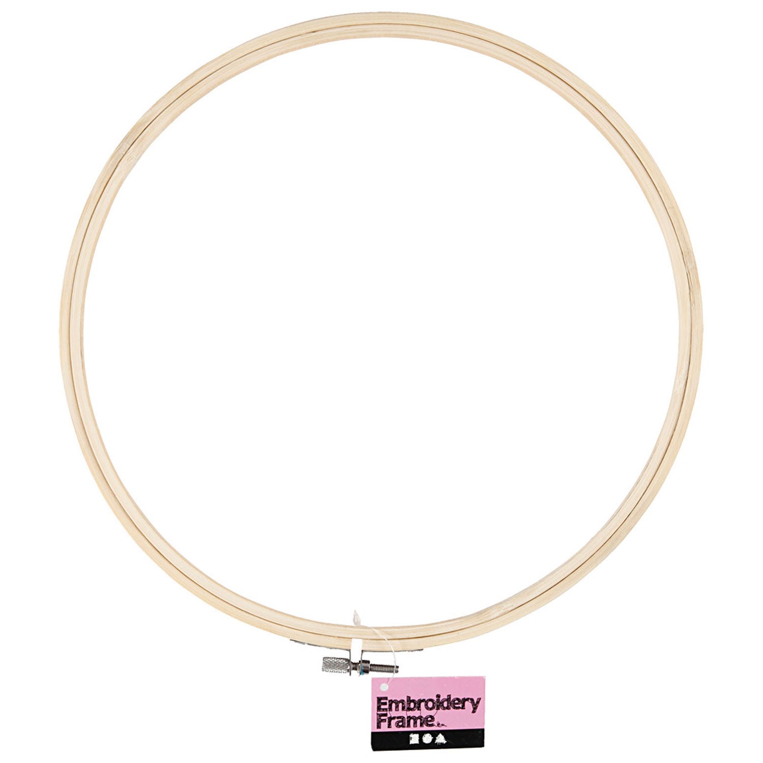 Madera de marco de bordado, Ø 25 cm
