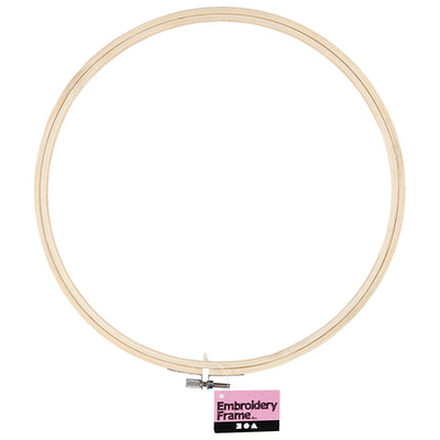 Madera de marco de bordado, Ø 25 cm
