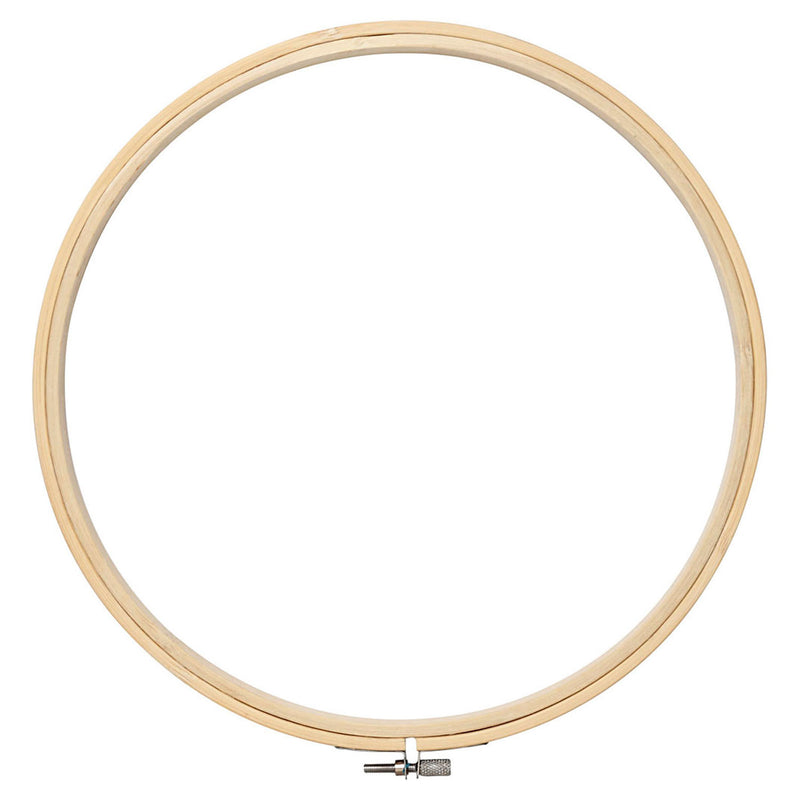 Creativ company borduurframe hout, ø 25cm