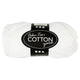 Creativ Company Cotton Garen, White, 50gr, 170m