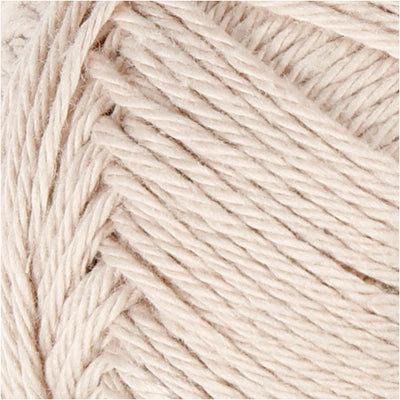 Creativ company katoengaren, zandkleur, 50gr, 170m