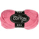 Hilo de algodón, rosa oscuro, 50gr, 170m