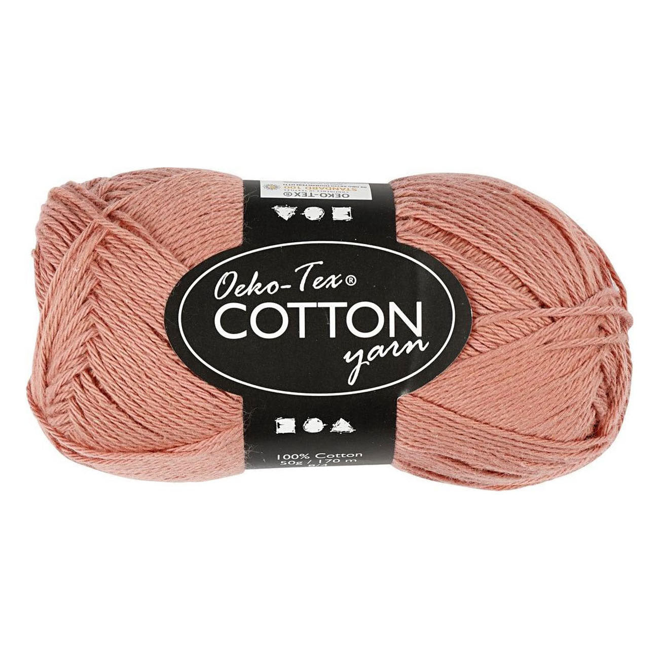 Hilo de algodón Antique Pink 50gr, 170m