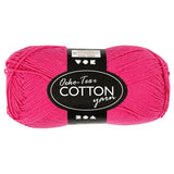 Filato di cotone, rosa, 50gr, 170m - afbeelding 1