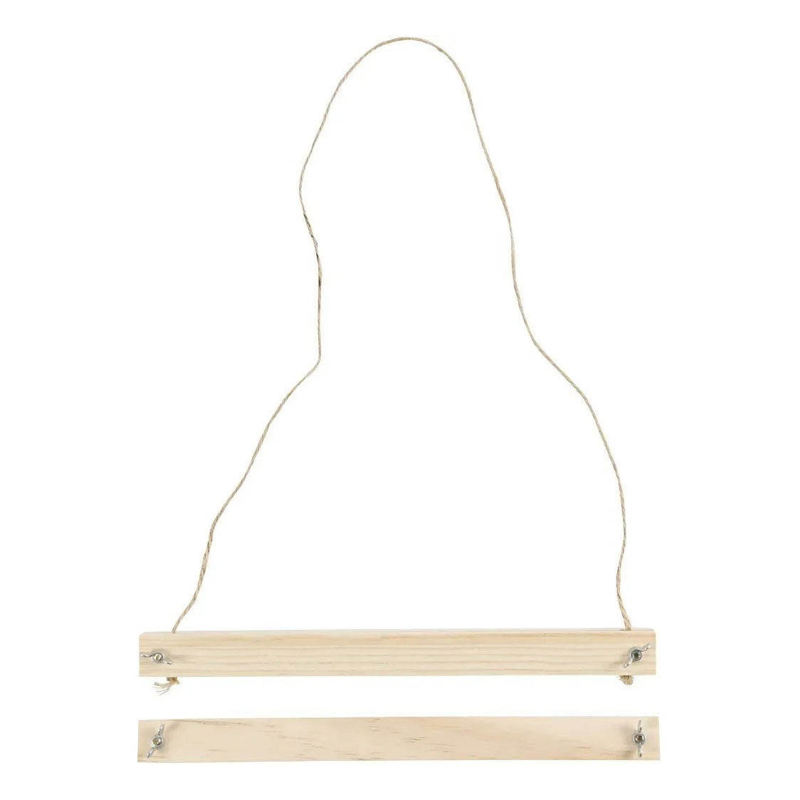 Poster de madera colgante para formato A4.