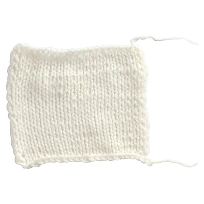 Filato acrilico, bianco, 50gr, 80m