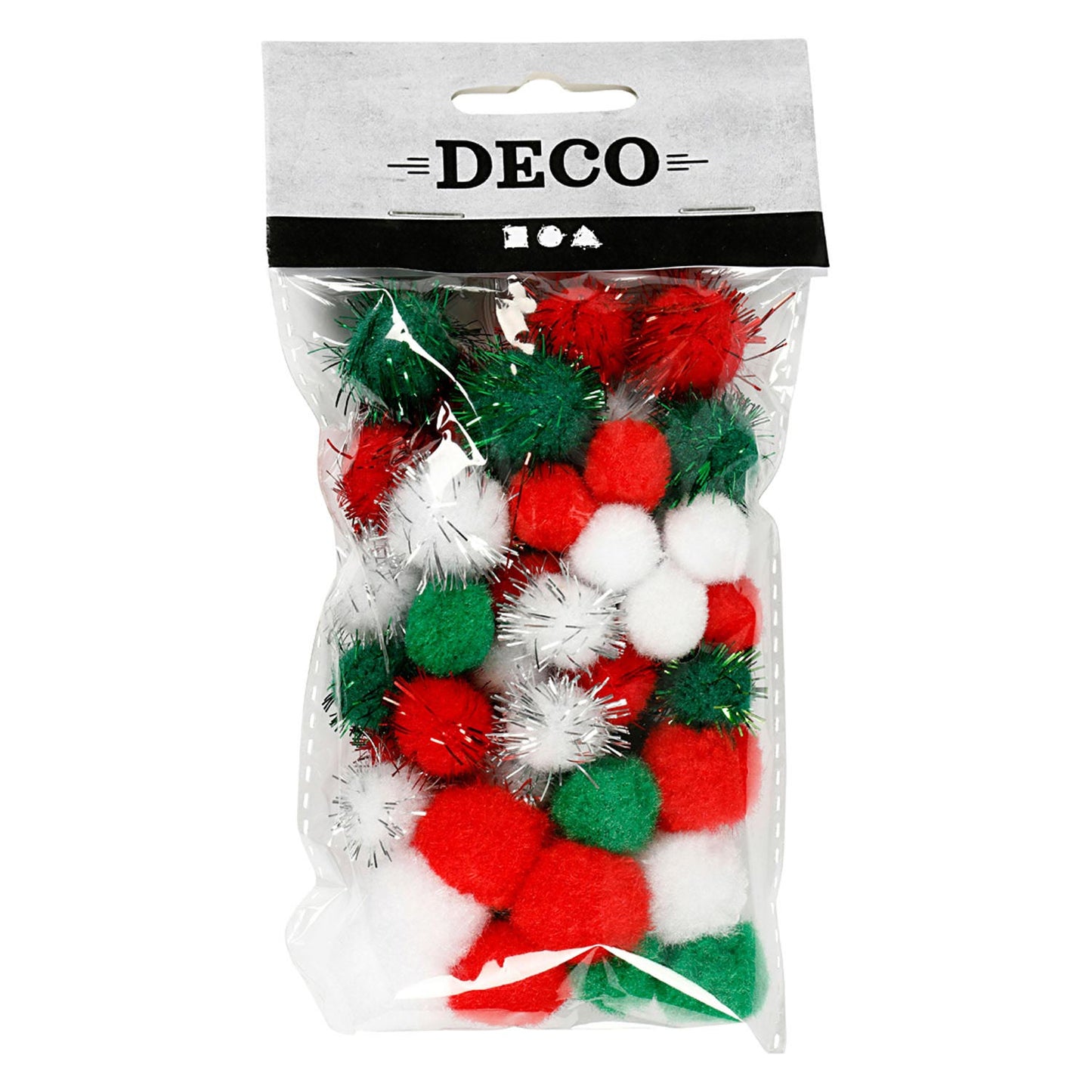 Pompons Navidad, 48 °.