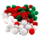 Pompons Navidad, 48 °.