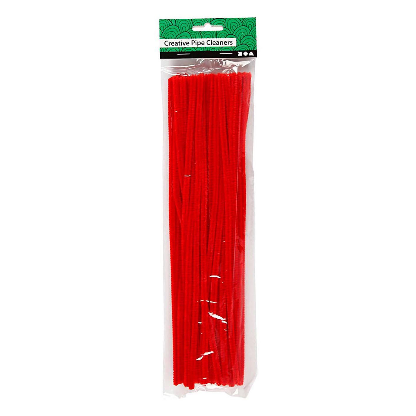 Chenille Red 30 cm, 50 °.
