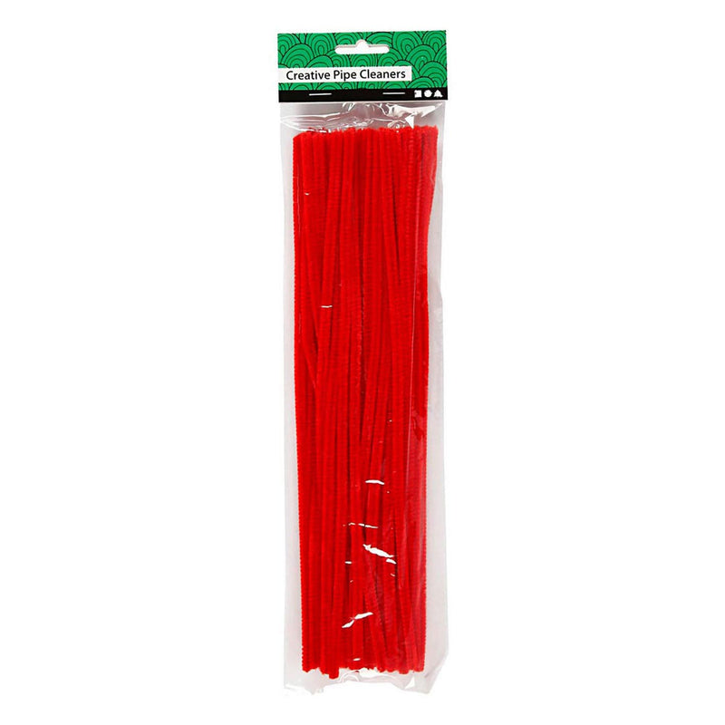 Chenille Red 30 cm, 50 °.