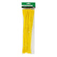Creativ company chenille geel 30cm, 50st.