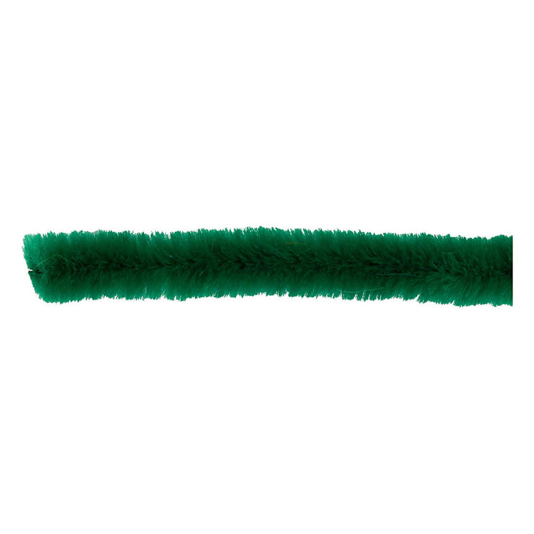 Chenille Dark Green 30 cm, 50º.