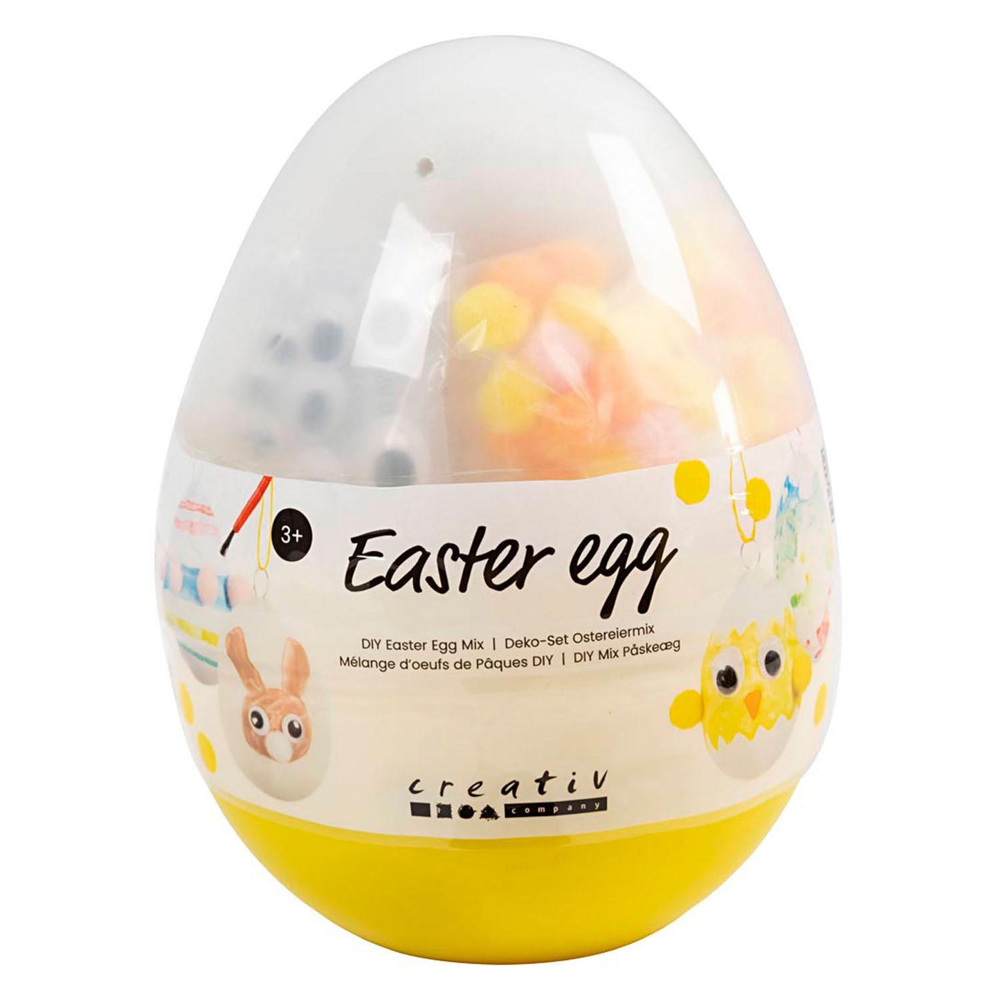 Huevo de Pascua de caja creativa