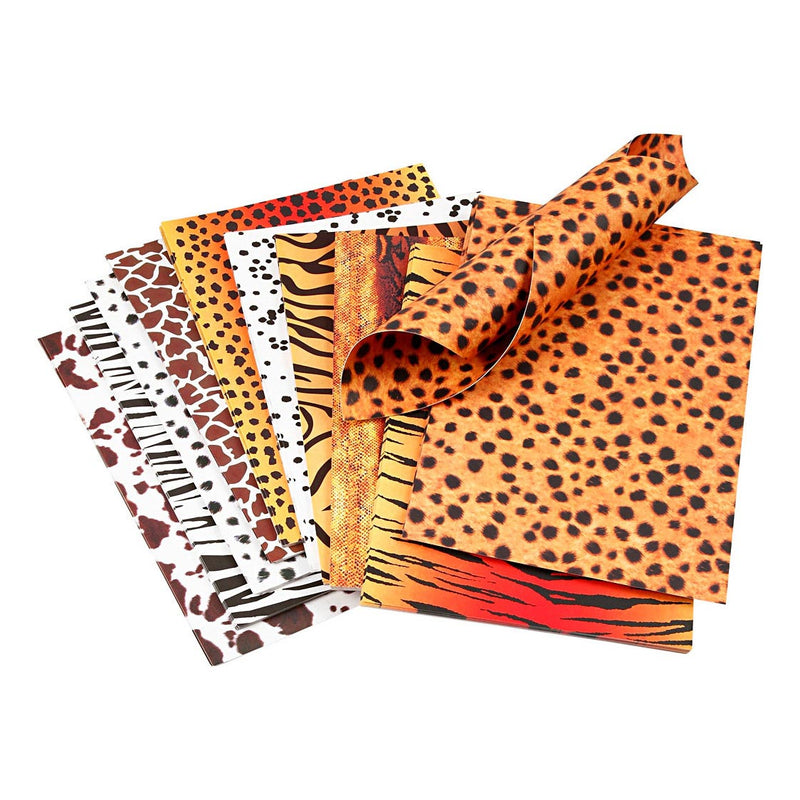 Animali Morifs Cardboard A4, 10 fogli