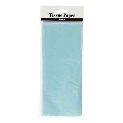 Creative Company Tissue Paper Light Blue 10 Fogli 14 Gr, 50x70cm