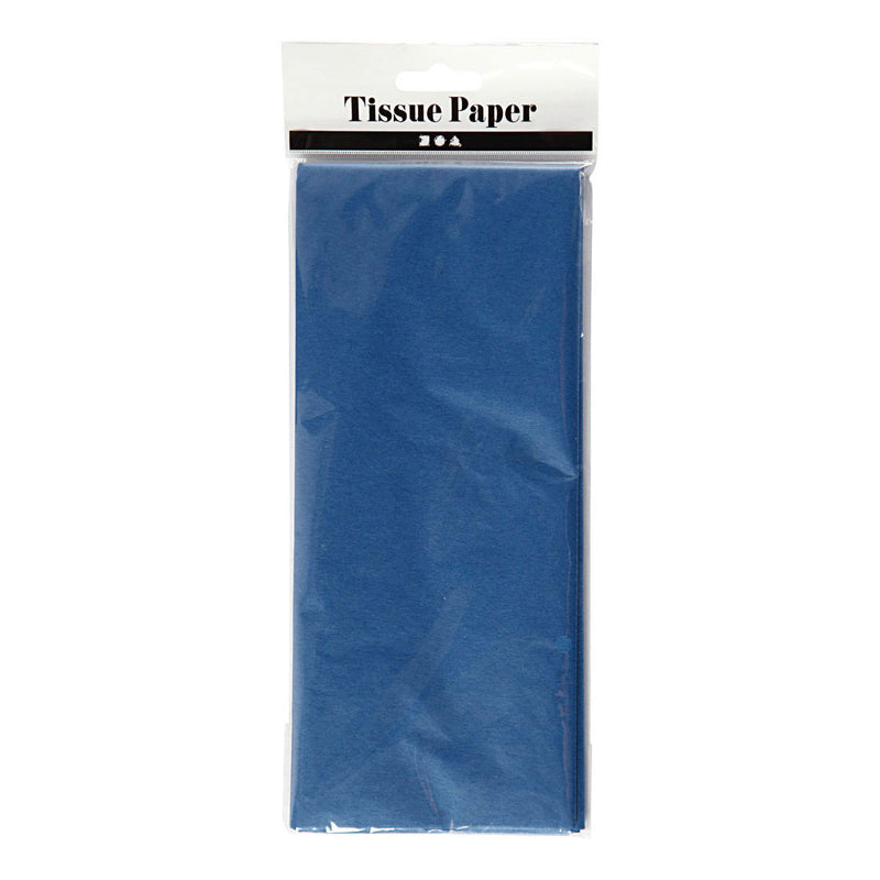 Creative Company Tissue Paper Blue 10 Fogli 14 Gr, 50x70cm