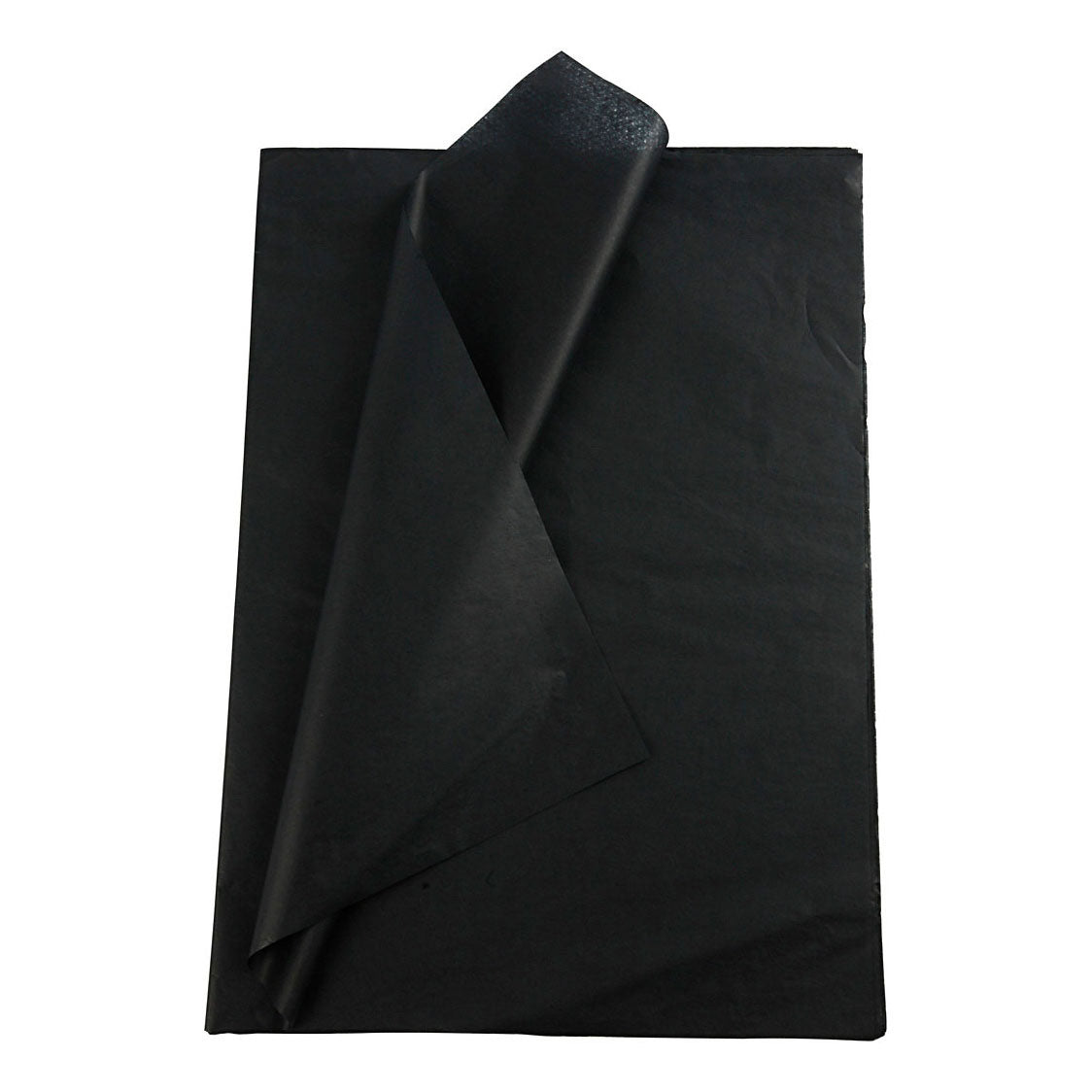 Creativ Company Papel de seda negro 10 hojas 14 gr, 50x70cm
