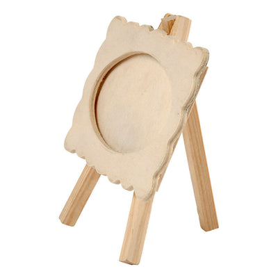 Marco de fotos de madera de Creativ Company en burro, 13.2x11.5cm