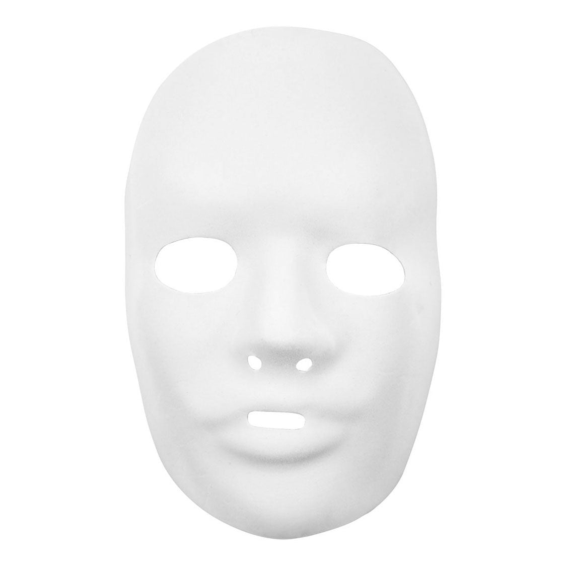 Creativ Company Maschera di plastica bianca, 24x25,5 cm