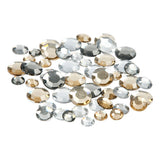 Creativ company strassstenen gouden flans rond divers, 360st. - afbeelding 2