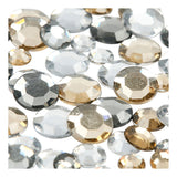 Creativ company strassstenen gouden flans rond divers, 360st. - afbeelding 3