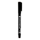 Creativ Company Contourstift para vidrio y negro de porcelana, diques de línea 1-3 mm
