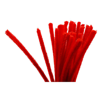 Creative Company Chenilled Wire Red 30cm, 25st.