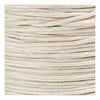 Creativ Company Cordón de algodón Blanco hueso Grosor 1 mm, 40m