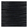 Creativ Company Cordoncino di cotone nero spessore 1 mm, 40 m