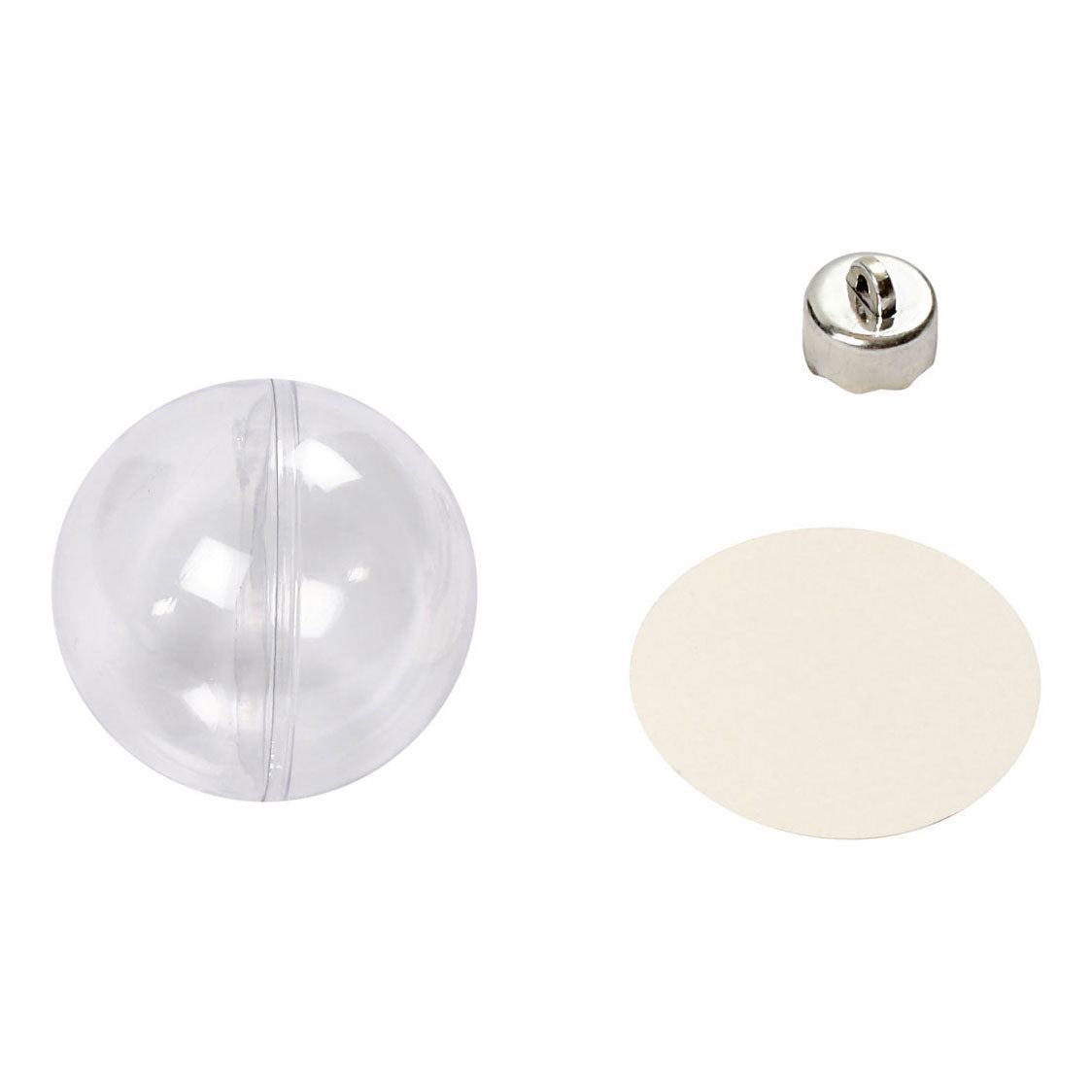 Creative Company Deco Balls trasparente 6 cm, 8st.