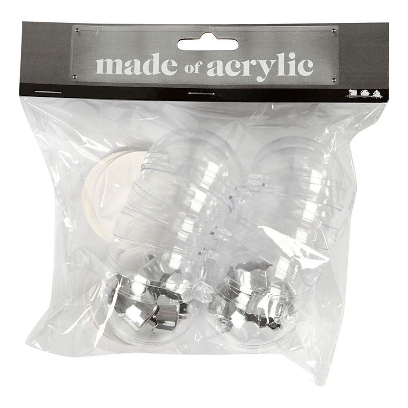 Creative Company DECO Balls trasparente 5 cm, 10st.