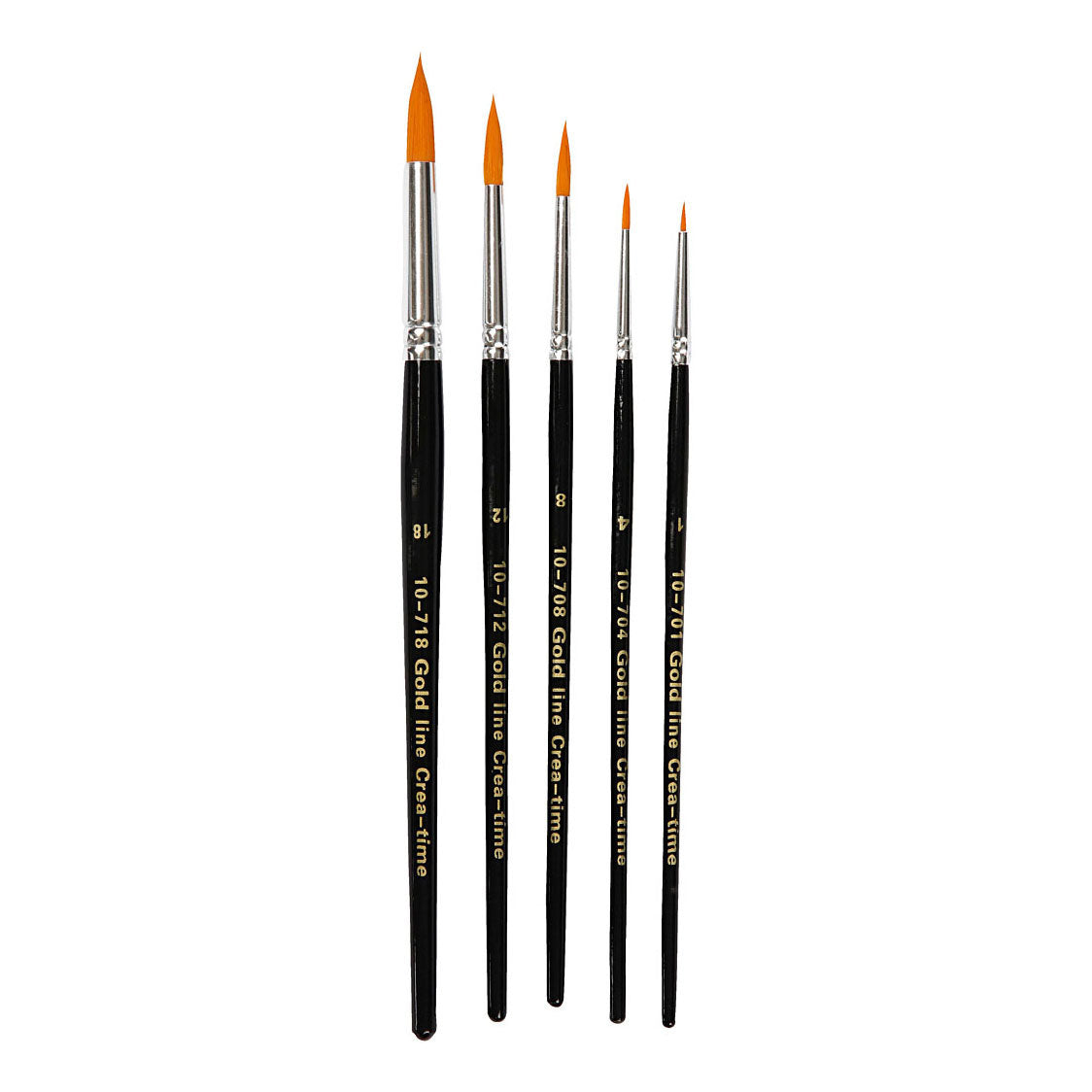 Creativ Company Gold Line Round, 5st.