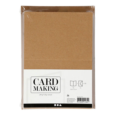 Tarjetas y sobres de Createiv Company, 50 sets