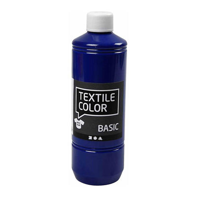 Creativ Company Textile Colour Paint Blu primario, 500ml