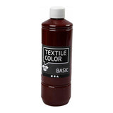 Creative Company Textile Color Paint Brown, 500 ml - afbeelding 1