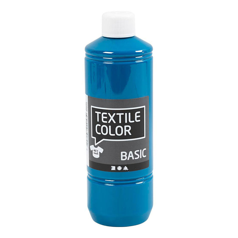 Creativ azienda vernice tessile colorata blu turchese, 500ml