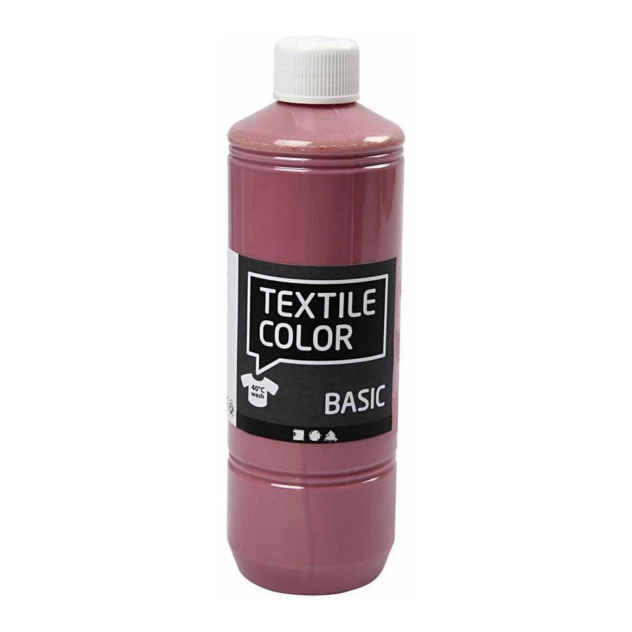 Creativ Company Textile Colour Paint Rosa scuro, 500ml
