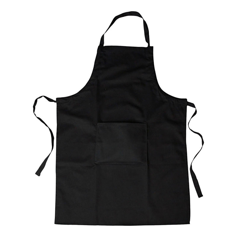 Creative Company Cotton Apron Black With Box, 89x66cm