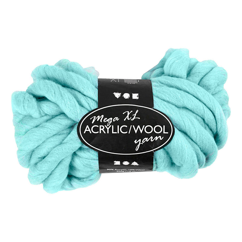 Creativ Company XL Yarn de Acryl Turquoise, 15m
