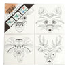 Lienzo Creativ Company con Animal Print, 4pcs.