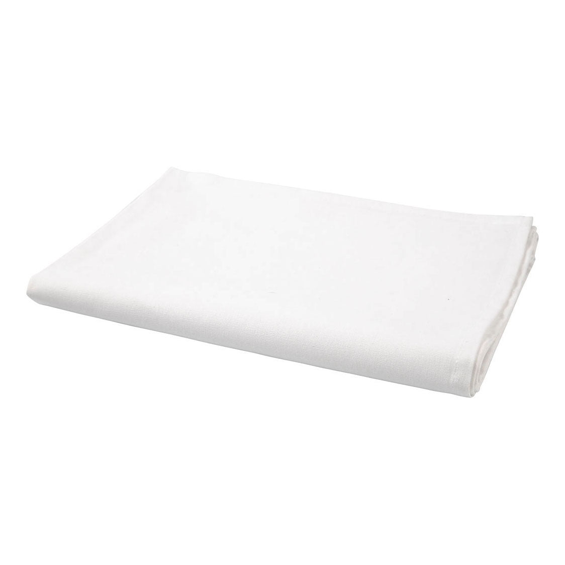 Creativ Company Asciugamani da tè bianchi con occhiello di sospensione, 5 pz.