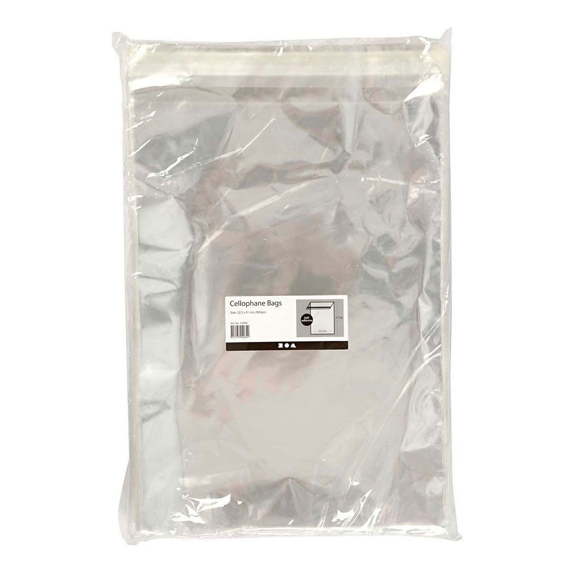 Creativ Company Cellophan Bolss 31.2x22.5cm, 200st.