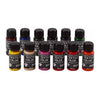 Pintura textil semi-cobradora de color textil de la empresa de creativ, 12x50ml