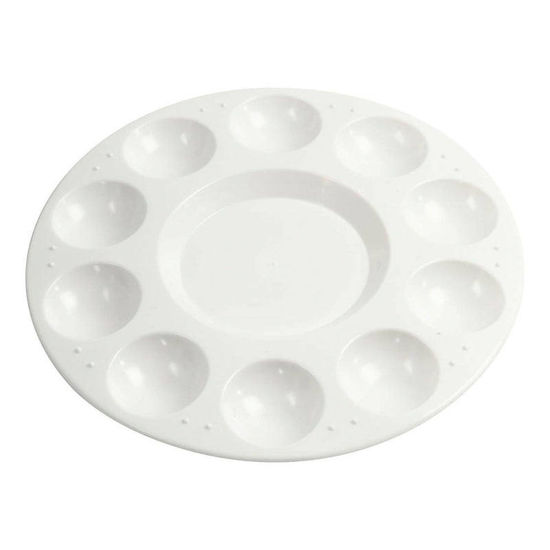 Creative Company Paint Palette White, 17 cm