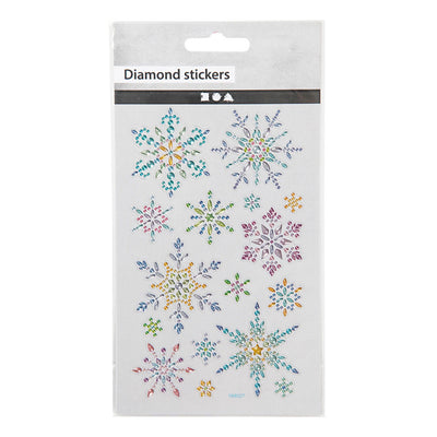 Critiiv Company Diamant Stickers Crystals, 1 hoja