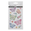 Creativ company diamant stickers vlinder, 1 vel