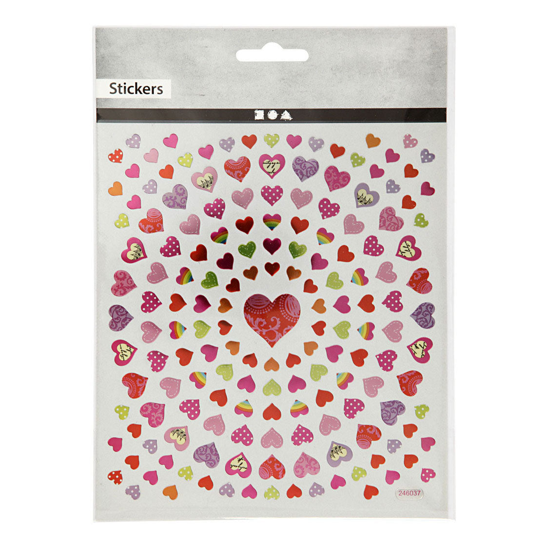Pegatinas de creativ Company Corazones pequeños, 1 vel